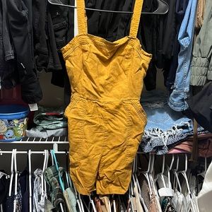 Small Old navy mustard yellow romper